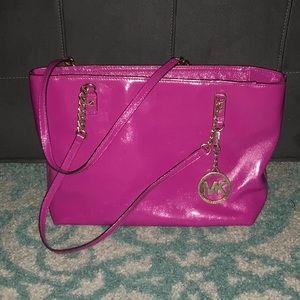 Michael Kors hot pink purse